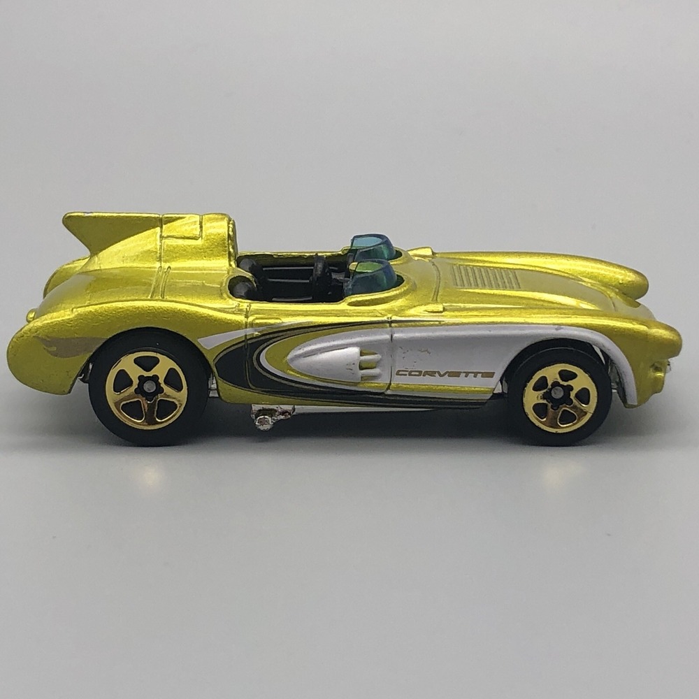 Hot Wheels Chevrolet Chevy Corvette SR-2 SR2 Diecast Car Acid Green 1/64 Scale - Picture 3 of 12